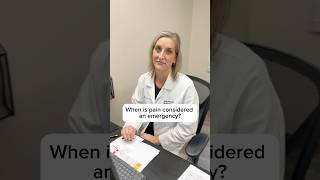 When is pain considered an emergency 🚨Pain Management NP Lorrie Pool shares her“Rule of the 3 S’s” [upl. by Slocum]