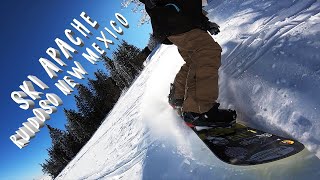 Snowboarding Ruidoso Ski Apache [upl. by Aliahkim]