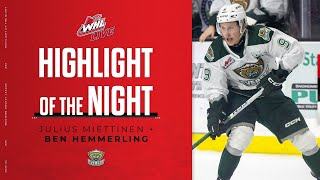 WHL Highlight of the Night  February 18 2024 [upl. by Ahsenaj670]