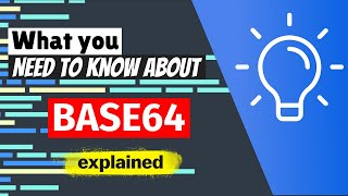 What you NEED to know about Base64 [upl. by Blase933]