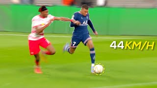 Fastest Sprint Speeds in Football 2022 ᴴᴰ [upl. by Ahsok]