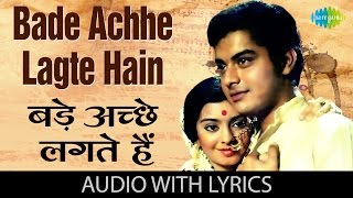 Bade Achhe Lagte Hai Song with lyrics  बड़े अच्छे लगते है गाने  Balika Badhu  Sachin  Rajni [upl. by Ardnauq]