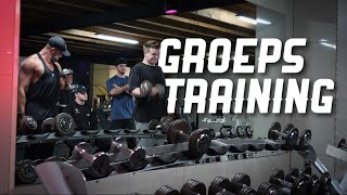 Trainen bij Factory Gym Waalwijk samen met Eros Luuk en Tijs [upl. by Atnomed17]