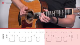 Tobias Rauscher  Guitar Slapping Tutorial Riffbox [upl. by Athallia586]