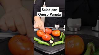 Queso Panela en Salsa Asada cocinacongabby shorts [upl. by Lyman]