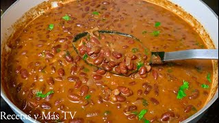 Después de hacer esta receta de frijoles no volverás a hacerlos diferente Frijoles Guisados [upl. by Yrag]