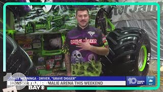 Monster Jam coming to Amalie Arena this weekend [upl. by Cerallua567]