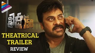 Khaidi No 150 Theatrical Trailer  Khaidi No 150 Trailer  Review  Chiranjeevi  Kajal  Ram Charan [upl. by Witherspoon989]