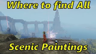 New World  Collecting all Scenic Paintings [upl. by Arakihc538]