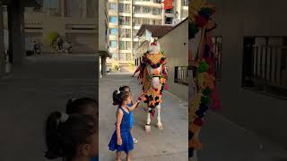 Dhruhi amp Dhruvi Horse video 🐎  horse horses ghoda horseriding horselover ytvideo shortsfeed [upl. by Cappella652]