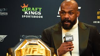 JON JONES ADMITS HE ONLY WANTS TO FIGHT ALEX PEREIRA AND WILL RELEASE UFC TITLE TO TOM ASPINALL [upl. by Gladis114]