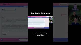 Justin Headley Demos AI Guy with Tom Campbell [upl. by Mechelle256]