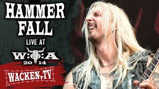 Hammerfall  Blood Bound  Live at Wacken Open Air 2014 [upl. by Nahgeam]