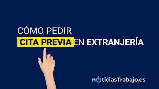 Cómo pedir cita previa en extranjería paso a paso [upl. by Dreda571]