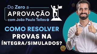 Como resolver provas na íntegra e planejar simulados Do Zero à Aprovação Residência Médica Aula 7 [upl. by Orian]