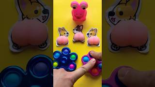 Great Squishy Frog Work 🤣🤩😂 satisfying great squishy frog corgi funny shorts [upl. by Adebayo]