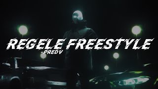 PREDV  REGELE FREESTYLE Official Lyrics Video [upl. by Asiel]