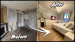 TIMELAPSE 1 AN DE RÉNOVATION  CETTE MAISON ABANDONNÉE REVIENT À LA VIE [upl. by Htebiram762]