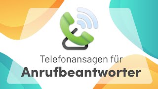 ☎️ AnrufbeantworterAnsagen für Unternehmen  telefonansagende [upl. by Barth]