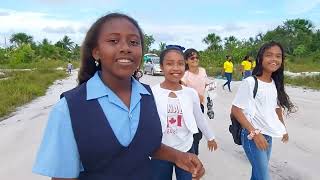 Guyanese Amerindians Celebrating International Womens Day [upl. by Hendrick396]