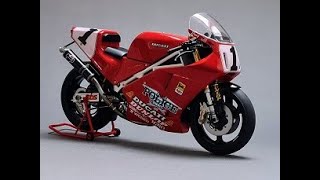 Ducati Superbike Racer 888 driven by Doug Polen  Tamiya 112th scale [upl. by Zales]