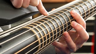 Playing the 360° spinning guitar is UNREAL [upl. by Ruttger]