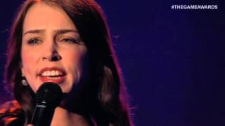 The Game Awards 2015  Stefanie Joosten wChoir performs quotQuiets Themequot [upl. by Jammin]