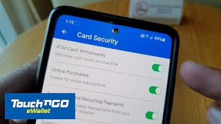 Cara Enable ATM Cash Withdrawal bagi kad VISA TouchNGo eWallet [upl. by Bobseine]