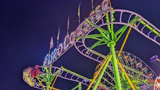 Euro Coaster offride Wurstmarkt Bad Dürkheim 2024 [upl. by Avad]