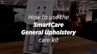 General Upholstery  SmartCare Oops How to use the SmartCare General Upholstery Care Kit [upl. by Melnick]