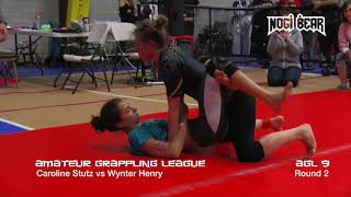 Girls Grappling Caroline Stutz vs Wynter Henry Remastered Classic [upl. by Gwenore]