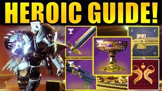 Destiny 2 HEROIC MENAGERIE GUIDE  Exotic Catalyst  Masterwork Gear  Unique Drops [upl. by Artemis]