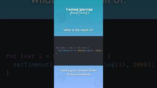 Frontend interview questions Quiz 45 javascript react interview developer coding programming [upl. by Seaden]