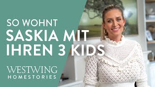 Wohnen mit Kindern  Das traumhafte Familienhaus von Saskias Family Blog Roomtour [upl. by Enelahs]