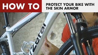 Zéfal  How to protect your bike with the SKIN ARMOR [upl. by Fassold]