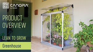 Palram  Canopia  Lean To GrowHouse [upl. by Lemej]