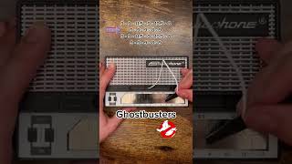 Play Ghostbusters by Ray Parker Junior on Stylophone [upl. by Fernanda826]