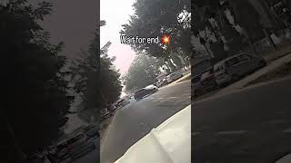 Car Drifting On Road Public🥰Place  Badmashi reelscarreaction public trending shorts video [upl. by Perreault]