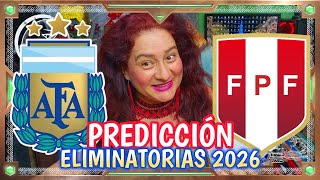 Argentina Vs Perú ⚽😱 eliminatorias Sudamericana prediccionesdeportivas pronosticos predicciones [upl. by Salis]