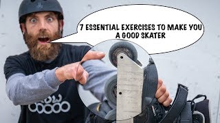 7 Exercises to make you a better skater [upl. by Hploda893]