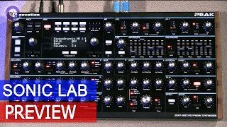 Sonic LAB Preview Novation Peak  Questions [upl. by Adnohr126]