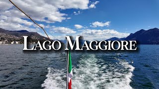 Trip to Lake Maggiore in Italy and Switzerland  Canobbio Verbania Locarno  4K [upl. by Ellicec47]