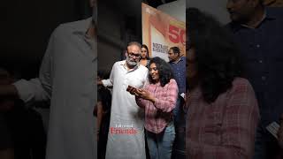 Niharika konidela amp Nagababu selfie with fan At Committee kurrollu 50days success celebration [upl. by Nassah]