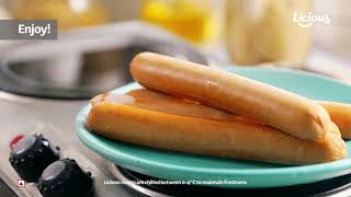 How to Cook Licious Classic Smoked Chicken Frankfurter [upl. by Recnal]