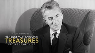 Herbert von Karajan Inventing the Salzburg Easter Festival 1967 Interview 1965 [upl. by Seidler]