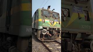 WAG 9SC beautiful Engine Ran 💕💓indianrailways viral railway shortvideo shots youtubeshorts [upl. by Rayford322]