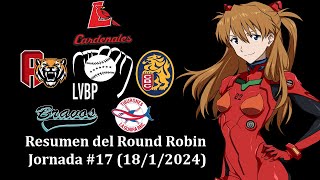 LVBP 202324 Resumen de la Jornada 1812024 Round Robin [upl. by Cecilio]