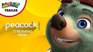 Watch our new Moley trailer and exclusive clip Watch Moley now streaming on Peacock [upl. by Adnana595]