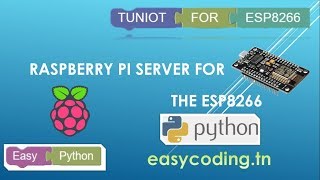 NodeMcu ESP8266 Tutorial B18  Raspberry Pi Server for the ESP8266 [upl. by Hunger]