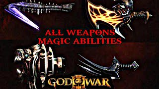 God of War 3 All weapons and Magic Powers I RPCS3 PC GAMEPLAY I godofwar kratos shorts [upl. by Occor]